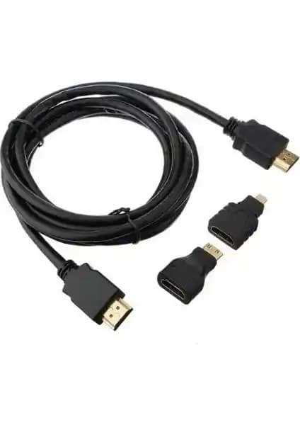 Blueway 3in1 HDMI Kablosu ile Yüksek Kalitede Çok Yönlü Bağlantı Çözümü