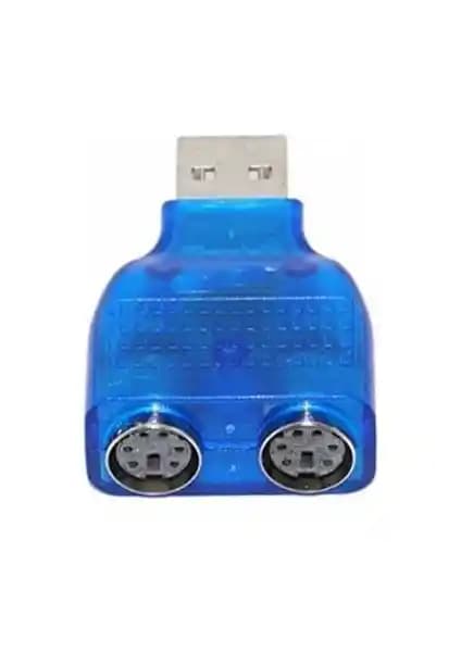 Boblov USB To Ps2 Çevirici Klavye Mouse Adaptörü Eski ve Yeni Sistemler İçin Uygun