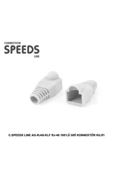 C.Speeds Line Ag-RJ45-KLF Konnektör Kılıfı Güçlü ve Dayanıklı Ağ Bağlantısı Koruyucu