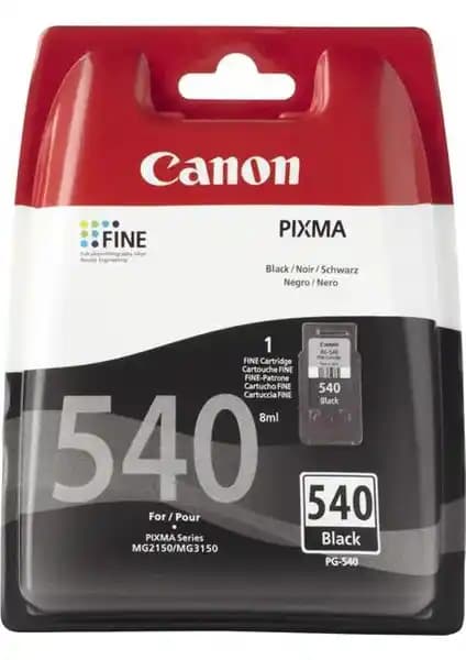 Canon 540 Orijinal Siyah Kartuş: Yüksek Performans ve Güvenilirlik Sunar