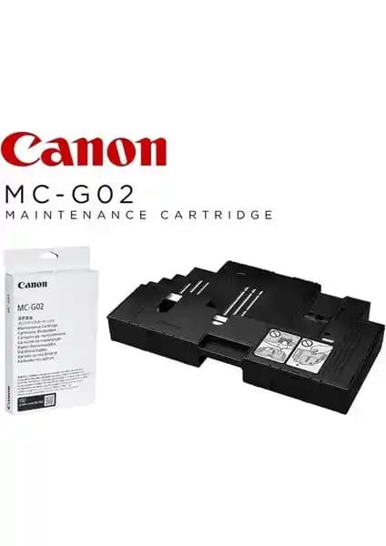 Canon G Serisi Orijinal MC-G02 Bakım Kartuşu Yazıcı Bakımı ve Uzun Ömür Sağlama