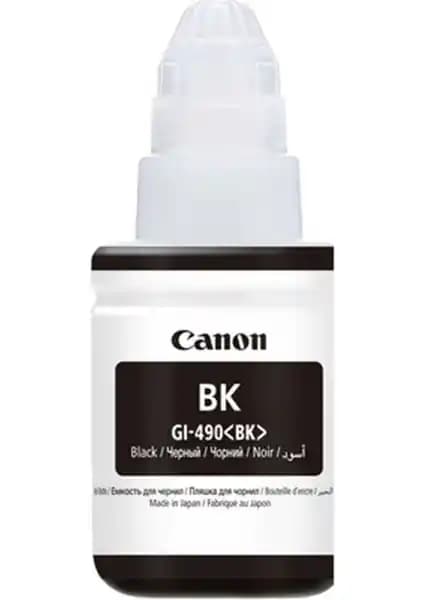 Canon GI-490 Siyah Mürekkep Kartuşu: Yüksek Kalite ve Güvenilirlikle Uyumlu Baskı Çözümü