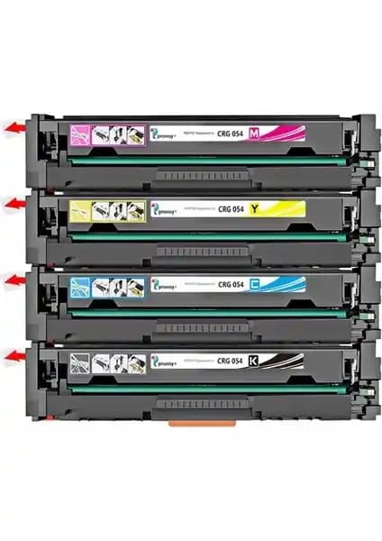 Canon I-Sensys MF645CX CRG054 CMYK Muadil Toner Seti Yüksek Kapasiteli ve Ekonomik Çözüm