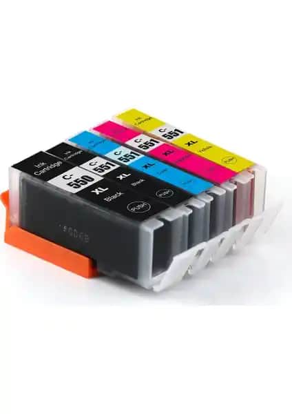 Canon Pıxma Mg6450 Uyumlu 5 Renk Yüksek Kapasite Muadil Kartuş Seti Tanıtımı