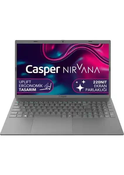 Casper Nirvana Intel Celeron N4020 Laptop: Günlük Kullanım İçin Ekonomik ve Hafif Seçenek