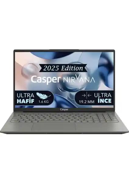 Casper Nirvana X600 Ryzen 5 İşlemcili Hafif ve Yüksek Performanslı Taşınabilir Laptop