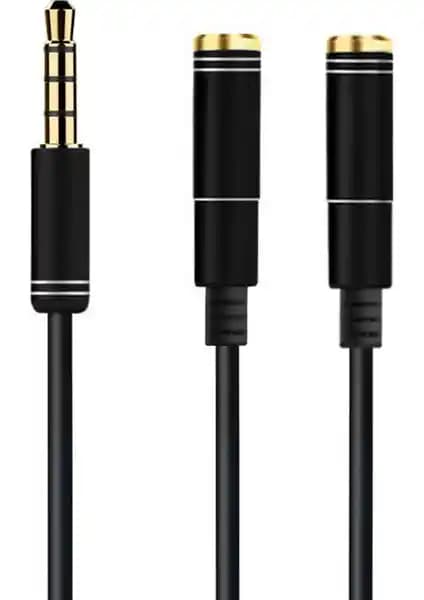 Çift Çıkışlı Microcase 3.5 mm Kulaklık Çoğaltıcı Kablo Ürün Tanıtımı ve Özellikleri