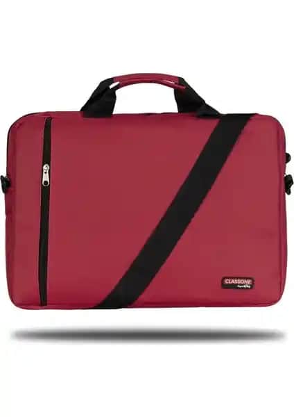 Classone BND202 Eko Serisi Notebook Çantası Kırmızı Şık ve Dayanıklı Tasarım