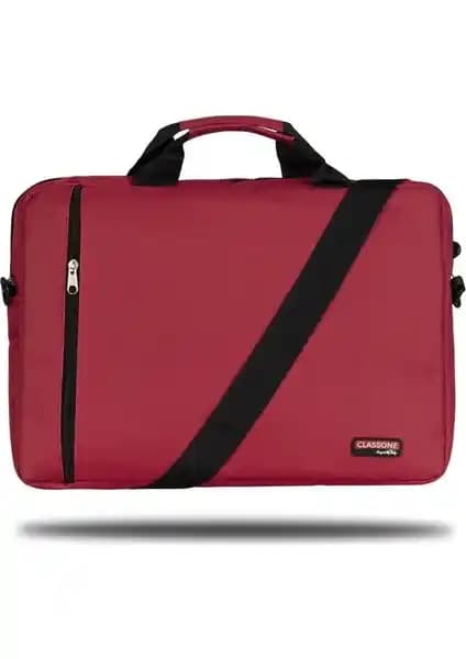 Classone BND202 Eko Serisi Notebook Çantası Kırmızı Şık ve Dayanıklı Tasarım