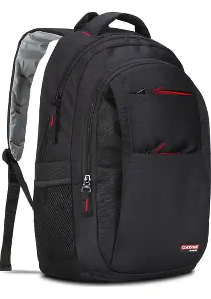 Classone BP-L300 Siena Serisi WTXpro Su Geçirmez Laptop Çantası 15,6 İnç İçin Dayanıklı ve Şık Tasarım