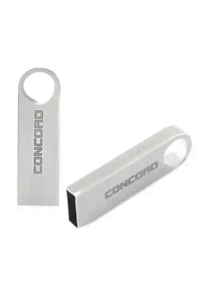 Concord 32GB Metal USB 3.0 Flash Bellek Günlük Veri Taşıma ve Dayanıklılık