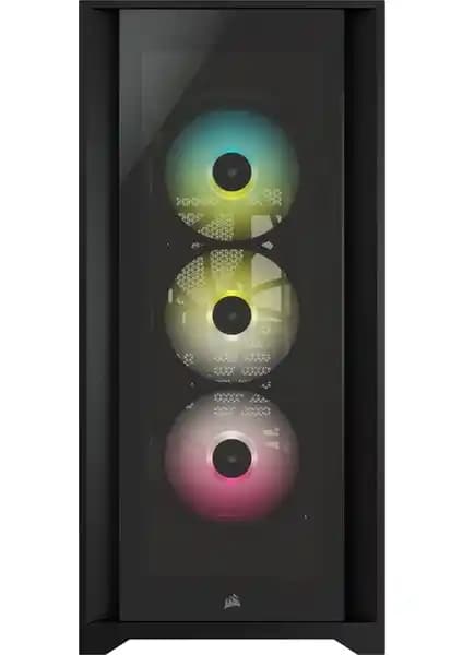 Corsair iCUE 5000X Tamperli Cam Yan Panel Mid Tower Bilgisayar Kasası Özellikleri ve Performansı