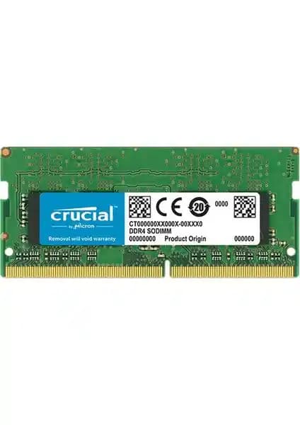 Crucial 16GB DDR4 Notebook RAM 2666MHz ile Yüksek Performans ve Kolay Entegrasyon