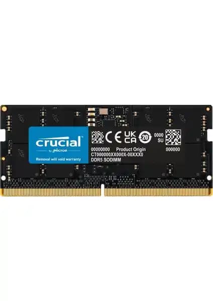 Crucial 8GB DDR5 4800 MHz Notebook RAM ile Yüksek Performans ve Güvenilirlik
