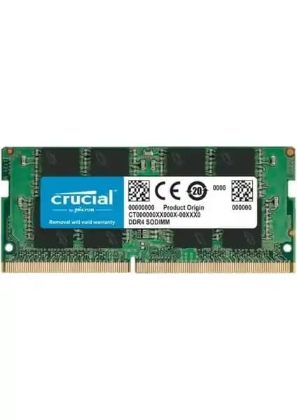 Crucial Ntb 32GB DDR4 Bellek 3200MHz Yüksek Performans ve Güvenilirlik