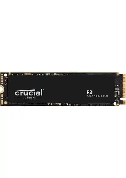 Crucial P3 NVMe M.2 SSD 500GB: Yüksek Hız ve Güvenilirlik Sunan Modern Depolama Çözümü