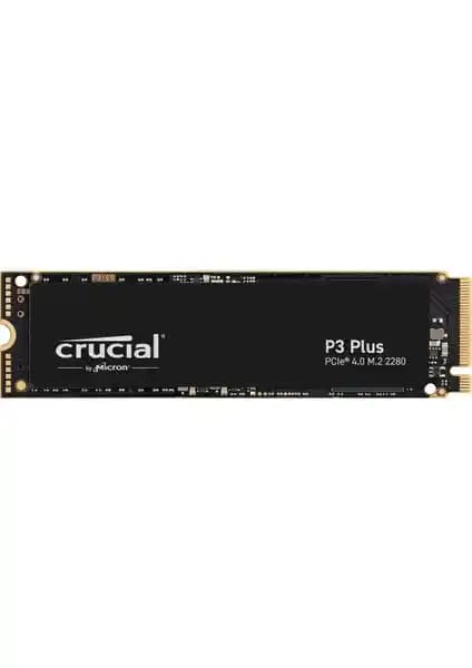 Crucial P3 Plus 2TB NVMe M.2 SSD ile Yüksek Hızlı ve Güvenilir Veri Depolama Çözümü