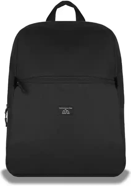 D'Vers 15.6 İnç Siyah Notebook ve Laptop Sırt Çantası İşlevsel ve Şık Tasarım