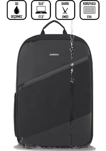 D'Vers 17.3-15.6 inç Darbe Koruma ve Su Geçirmez Laptop Sırt Çantası İncelemesi