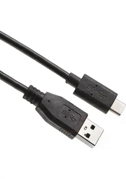 Dark 1 Metre Type C Şarj ve Veri Kablosu Hızlı Şarj ve Güç Transferi İçin Uygun