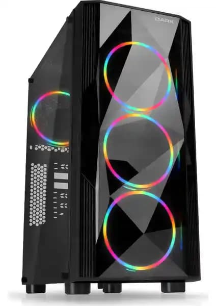 Dark Diamond PRO 4x12cm FRGB USB 3.0 Bilgisayar Kasası Şık ve Yüksek Performanslı Tasarım