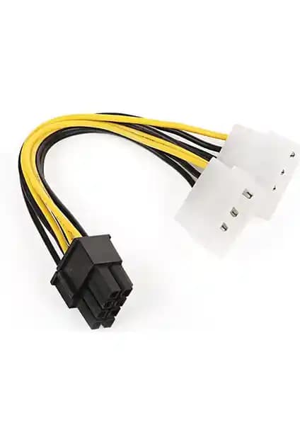 Dark DK-CB-P104 2x Molex 4Pin'den 6+2 Pin PCI-E Dönüştürücü Kablo İncelemesi ve Kullanım Rehberi