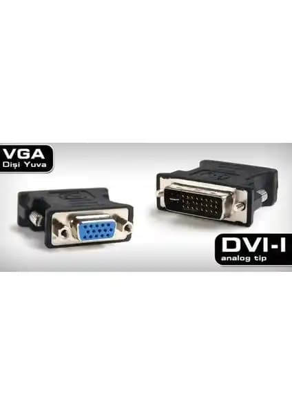 Dark DVI-I 24+5 Pin (Analog) to VGA Dönüştürücü ile Ekran Bağlantılarında Uyum Sağlayın