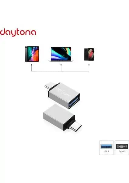 Daytona DR01 Type-C USB Adaptör Seti MacBook ve iPhone 15 Uyumu ile Yüksek Performans