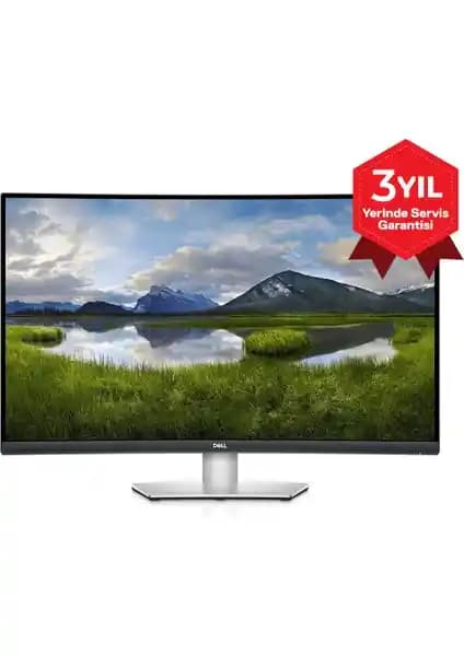 Dell S3221QS 31.5 İnç 4K Ultra HD Kavisli LED Monitör: Yüksek Kalite ve Şık Tasarım