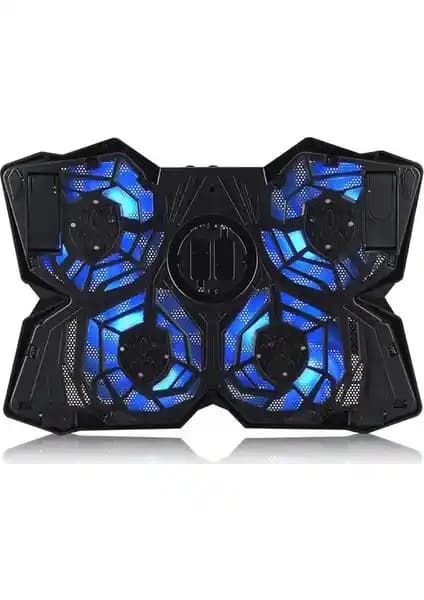 Dexim DNA001 4 Fan Ledli Notebook Soğutucu Standı Yüksek Performans ve Ergonomi