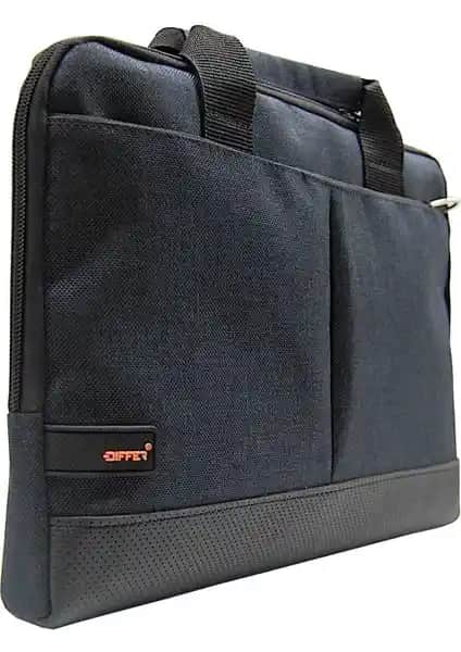 Differ 13.3'' Omuz Askılı Notebook Çantası Siyah Günlük ve Koruma Özellikli