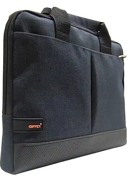 Differ 13.3'' Omuz Askılı Notebook Çantası Siyah Günlük ve Koruma Özellikli