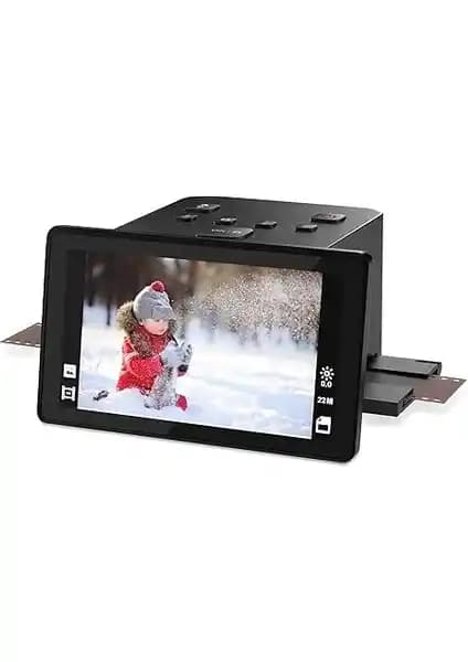 Digitconvert 5 İnç LCD Dijital Film ve Slayt Tarayıcıyla Eski Anıları Dijital Ortama Aktarın