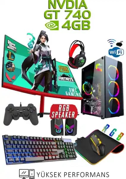 DMC 99X Masaüstü Oyun Bilgisayarı: Güçlü ve Çok Yönlü Performans Özellikleri