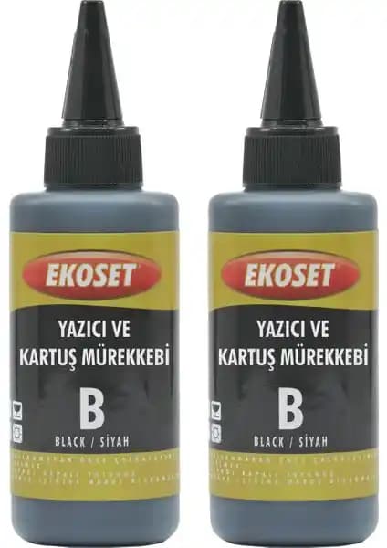 Ekoset Canon Tanklı Yazıcı Mürekkebi Siyah 200ml – Yüksek Kalite ve Ekonomik Çözüm