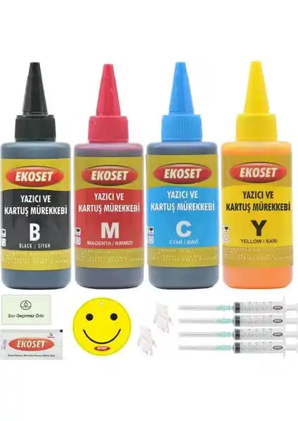 Ekoset Canon Uyumlu Mürekkep Seti: Yüksek Kalite ve Ekonomik Çözüm Alternatifi