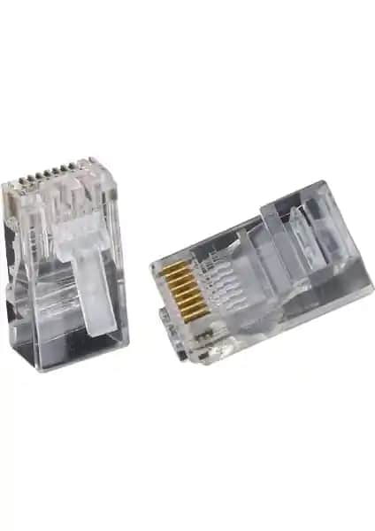 Elektromall RJ45 Cat5 Ethernet Uç Jakları Güvenilir ve Yüksek Performanslı Ağ Bağlantı Çözümü