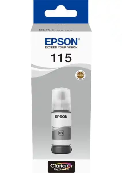 Epson 115 Ecotank Gri Mürekkep Şişesi ile Yüksek Kaliteli ve Ekonomik Baskı Çözümleri