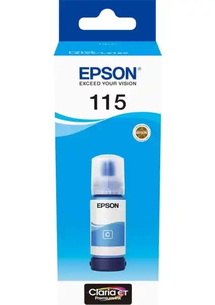 Epson 115 Ecotank Mavi Mürekkep Şişesi: Çevre Dostu ve Yüksek Kaliteli Baskı Çözümü
