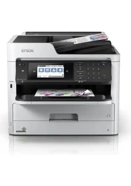 Epson Workforce Pro WF-C5790DWF Çok Fonksiyonlu Yazıcı Yüksek Verimlilik ve Şık Tasarım