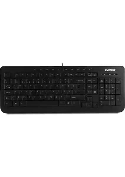 Everest DLK-3100U Usb Çoklu Medya Q Klavye: Şık Tasarım ve Yüksek Performanslı Klasik Klavye