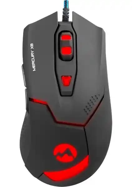 Everest Mercury X8 USB Siyah 6D Optik Oyun Mouse İnceleme ve Teknik Özellikler