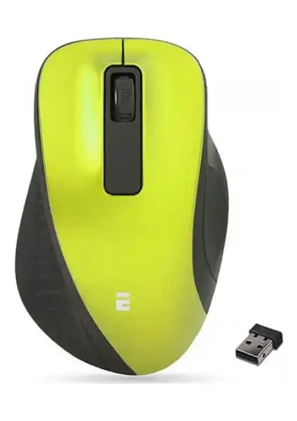 Everest SM-360 USB Yeşil 3D Optik Kablosuz Mouse: Ergonomik ve Şık Tasarımın Birleşimi