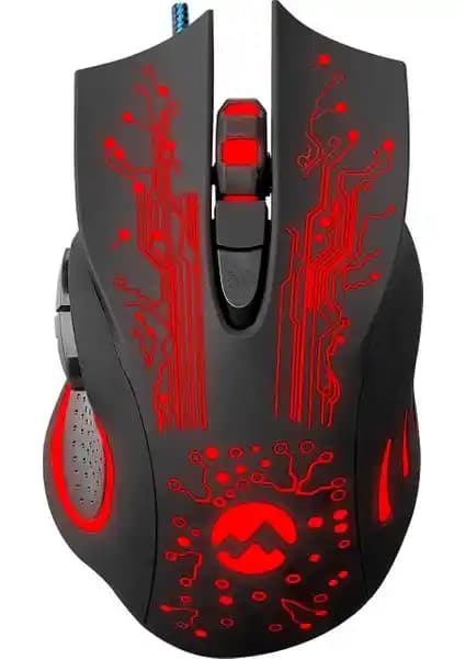 Everest SM-790 SWANKY Siyah 3200 DPI Gaming Mouse Yüksek Performans ve Şık Tasarım Özellikleri