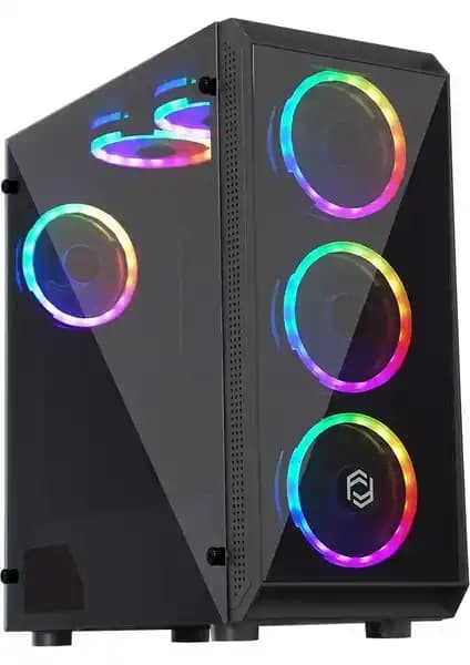 Frisby Coax FC-8890G MidTower ATX Oyuncu Bilgisayar Kasası Güçlü ve Estetik Tasarım