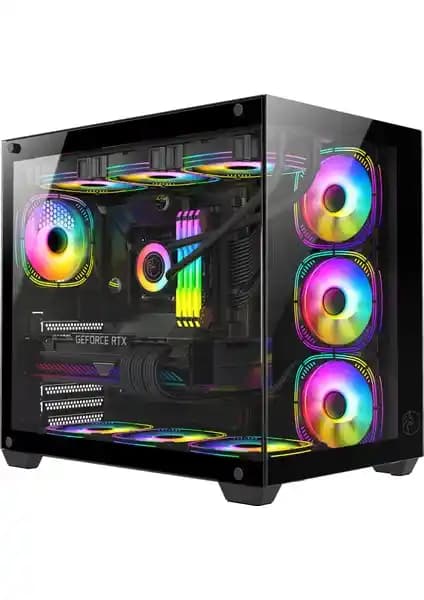 Gametech Prime V2: Estetik ve Yüksek Performanslı Bilgisayar Kasası Özellikleri ve İnceleme