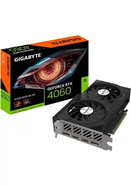 Gigabyte GeForce RTX 4060 Wındforce OC: Yüksek Performans ve Güçlü Grafik Özellikleri