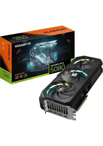 Gigabyte GeForce RTX 5080 Gaming OC 16GB DLSS 4 ile Yüksek Performans ve Gelişmiş Teknolojiler