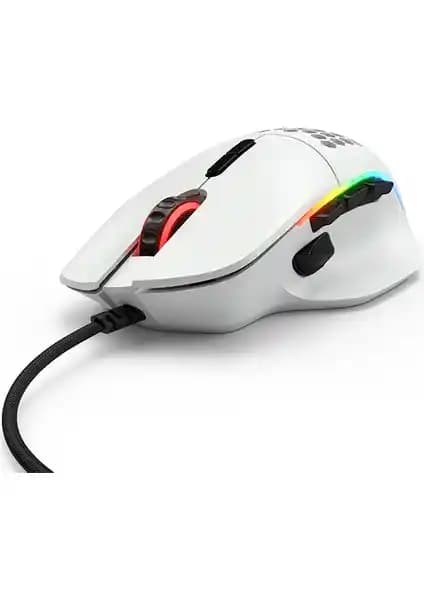 Glorious Model I Kablolu Mat Beyaz RGB Oyuncu Mouse İnceleme ve Özellikleri