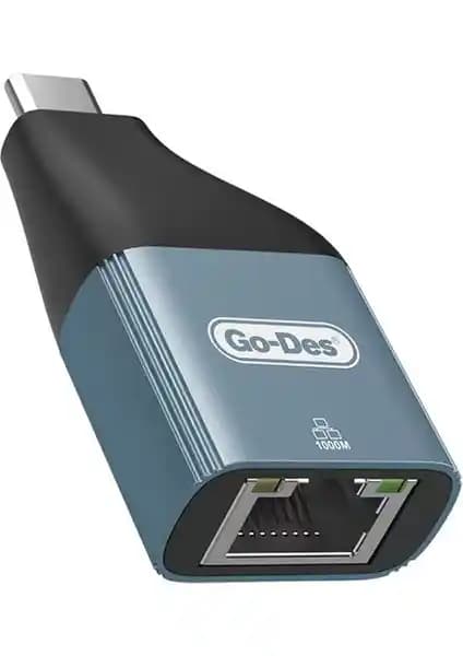 Go-Des RJ45 Type-C Ethernet Dönüştürücü: Yüksek Performanslı ve Dayanıklı Bağlantı Çözümü